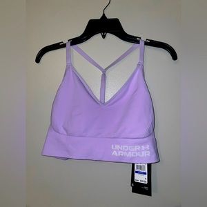 XL LAVENDER UNDER ARMOUR SPORTS BRA NWT